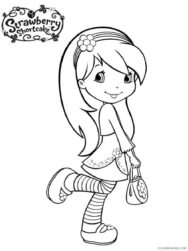 Strawberry Shortcake Coloring Pages TV Film berrykins 10 Printable 2020 08164 Coloring4free