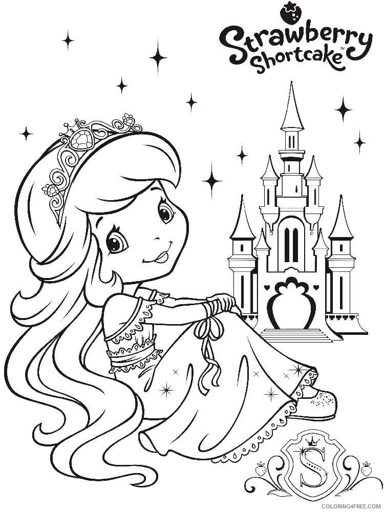 Strawberry Shortcake Coloring Pages TV Film berrykins 13 Printable 2020 08166 Coloring4free