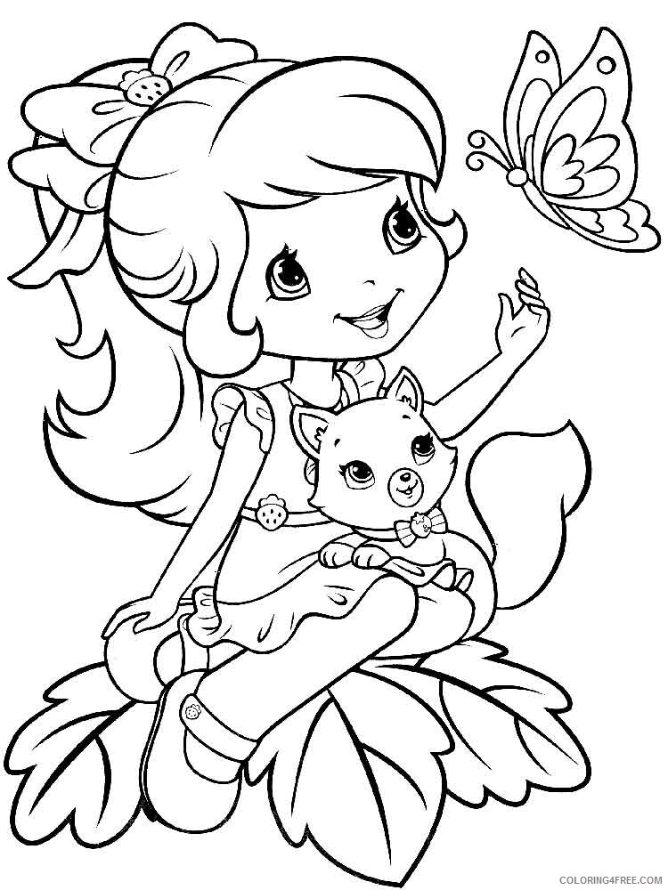 Strawberry Shortcake Coloring Pages TV Film berrykins 15 Printable 2020 08168 Coloring4free