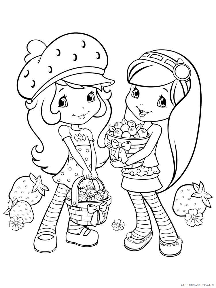 Strawberry Shortcake Coloring Pages TV Film berrykins 7 Printable 2020 08172 Coloring4free
