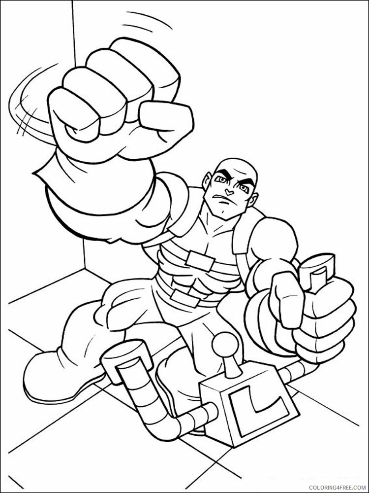 Super Friends Coloring Pages TV Film Superfriends 16 Printable 2020 08270 Coloring4free