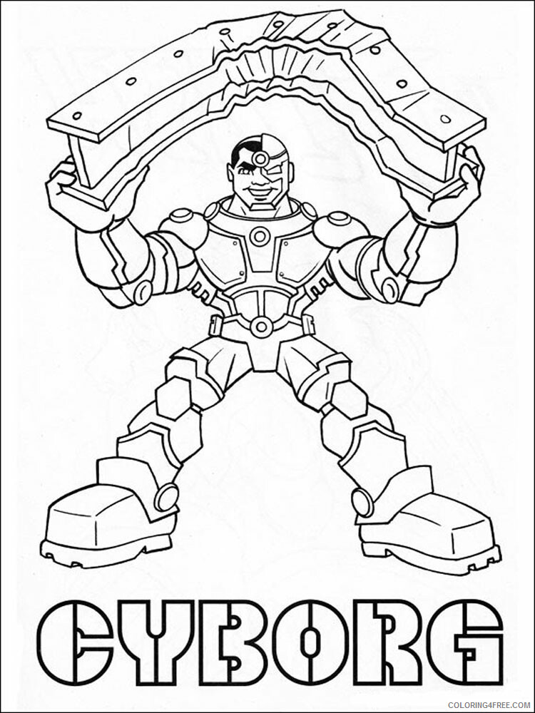 Super Friends Coloring Pages TV Film Superfriends 19 Printable 2020 08276 Coloring4free