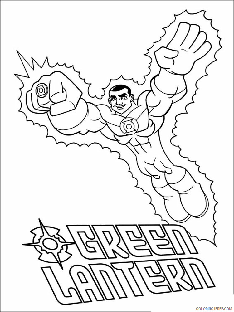 Super Friends Coloring Pages TV Film Superfriends 4 Printable 2020 08286 Coloring4free