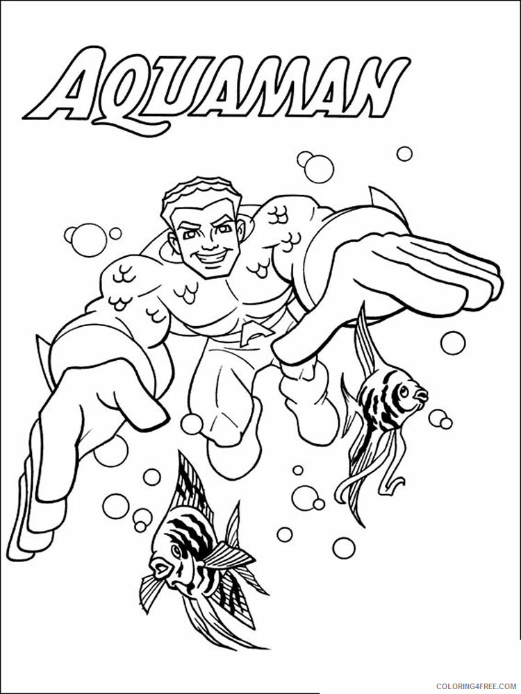 Super Friends Coloring Pages TV Film Superfriends 5 Printable 2020 08288 Coloring4free
