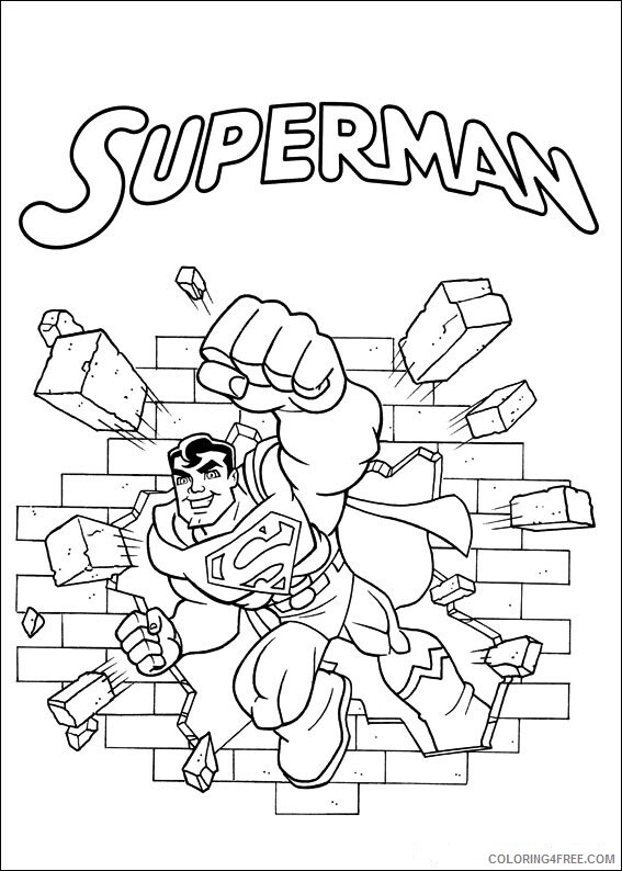 Super Friends Coloring Pages TV Film superfriends 15 2 Printable 2020 08267 Coloring4free
