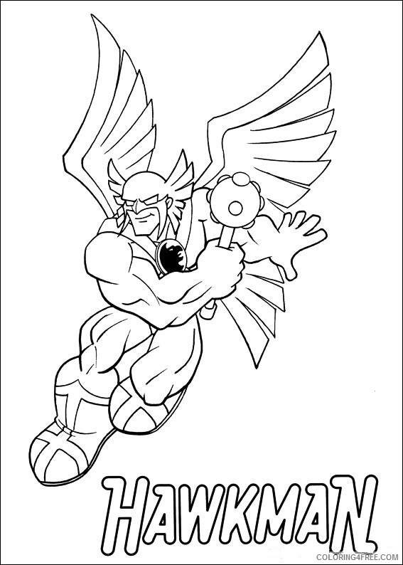 Super Friends Coloring Pages TV Film superfriends 18 2 Printable 2020 08273 Coloring4free