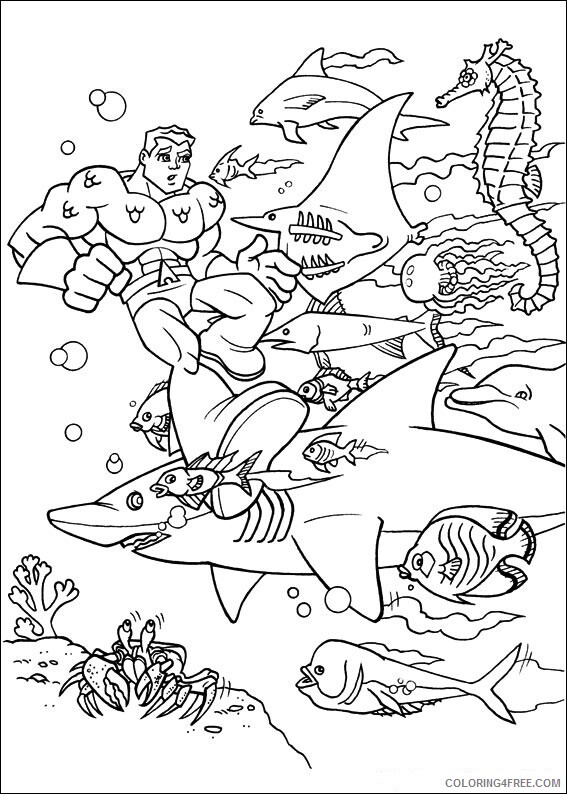 Super Friends Coloring Pages TV Film superfriends 23 Printable 2020 08283 Coloring4free