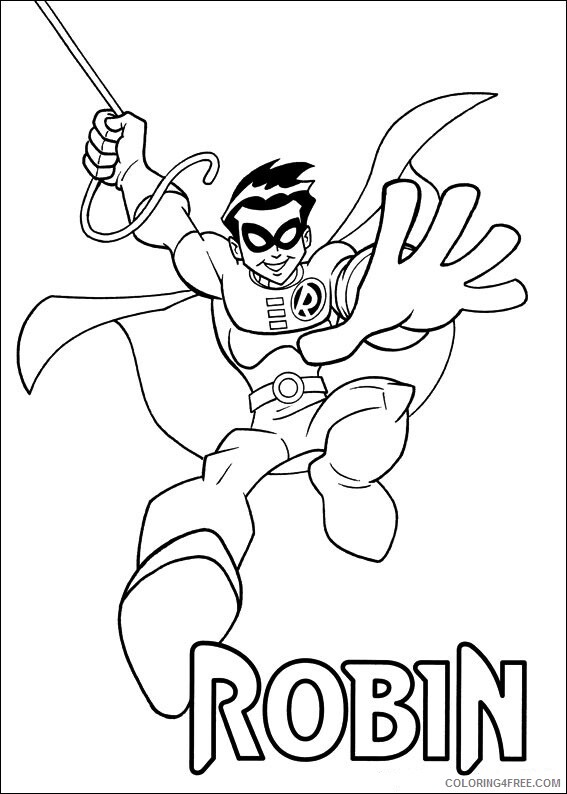 Super Friends Coloring Pages TV Film superfriends 7 2 Printable 2020 08291 Coloring4free