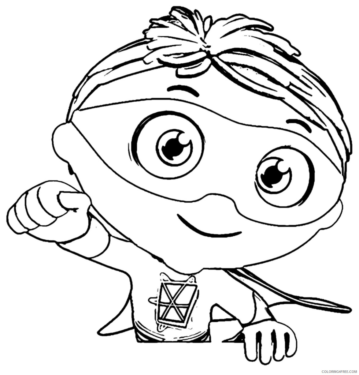 Super Why Coloring Pages TV Film Print Super Why Printable 2020 08307 Coloring4free