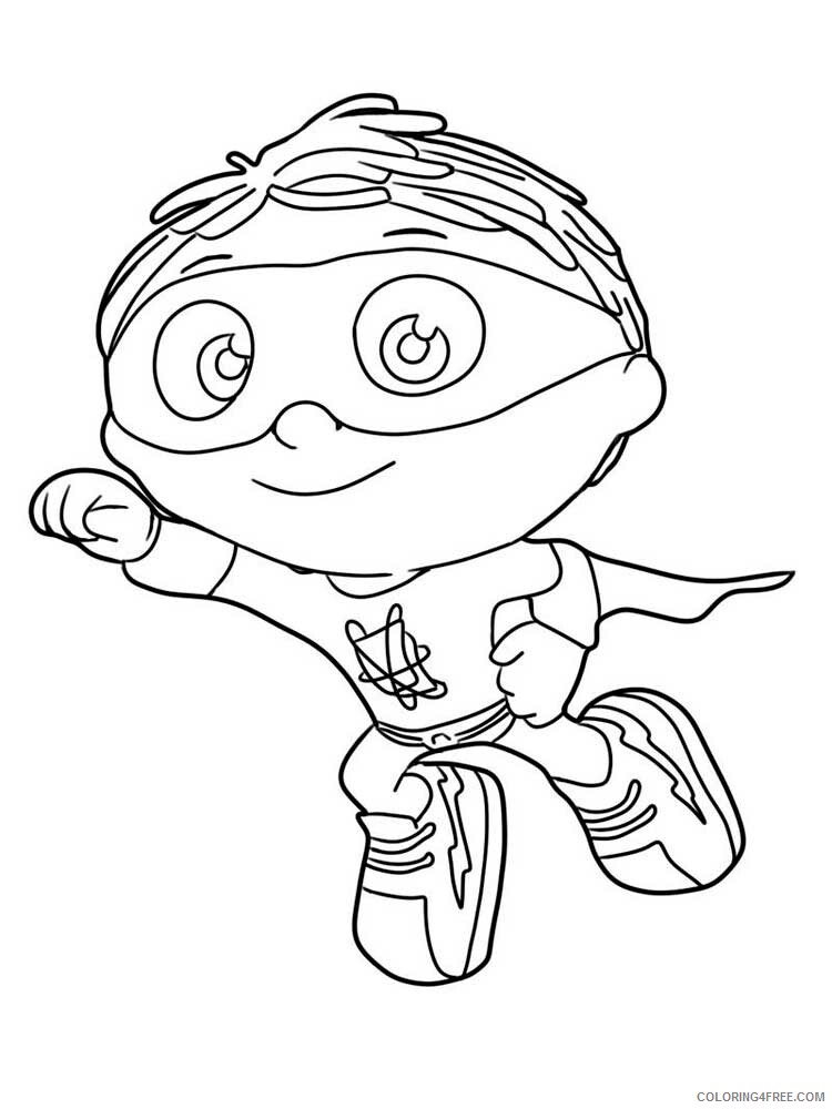 Super Why Coloring Pages TV Film Super Why 2 Printable 2020 08321 Coloring4free