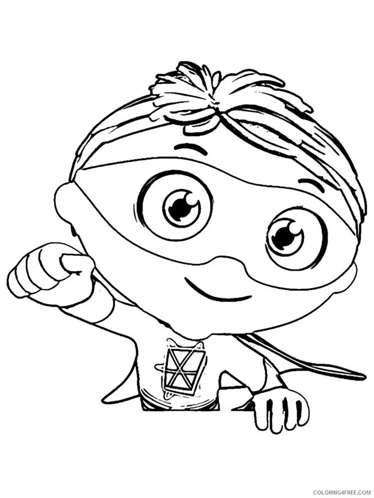 Super Why Coloring Pages TV Film Super Why 6 Printable 2020 08325 Coloring4free