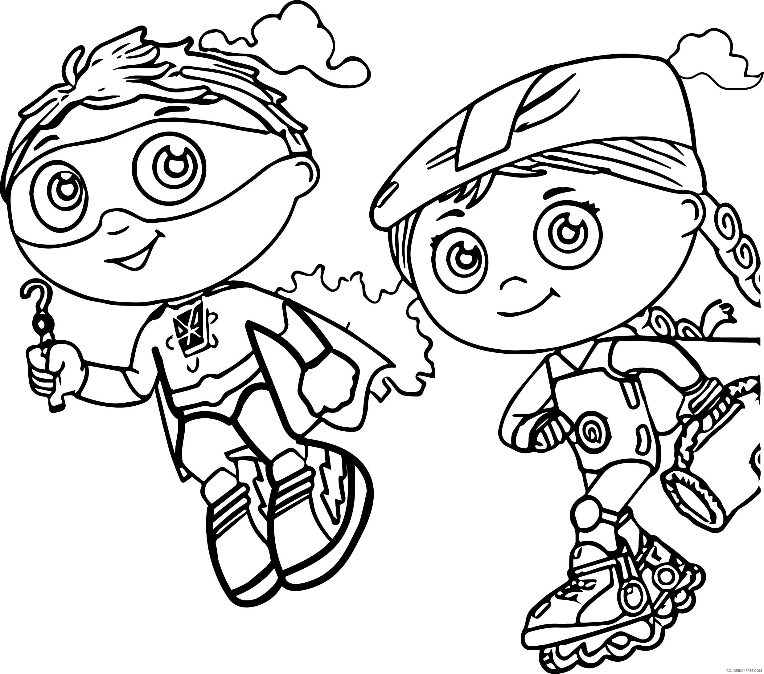 Super Why Coloring Pages TV Film Super Why Printable 2020 08332 Coloring4free