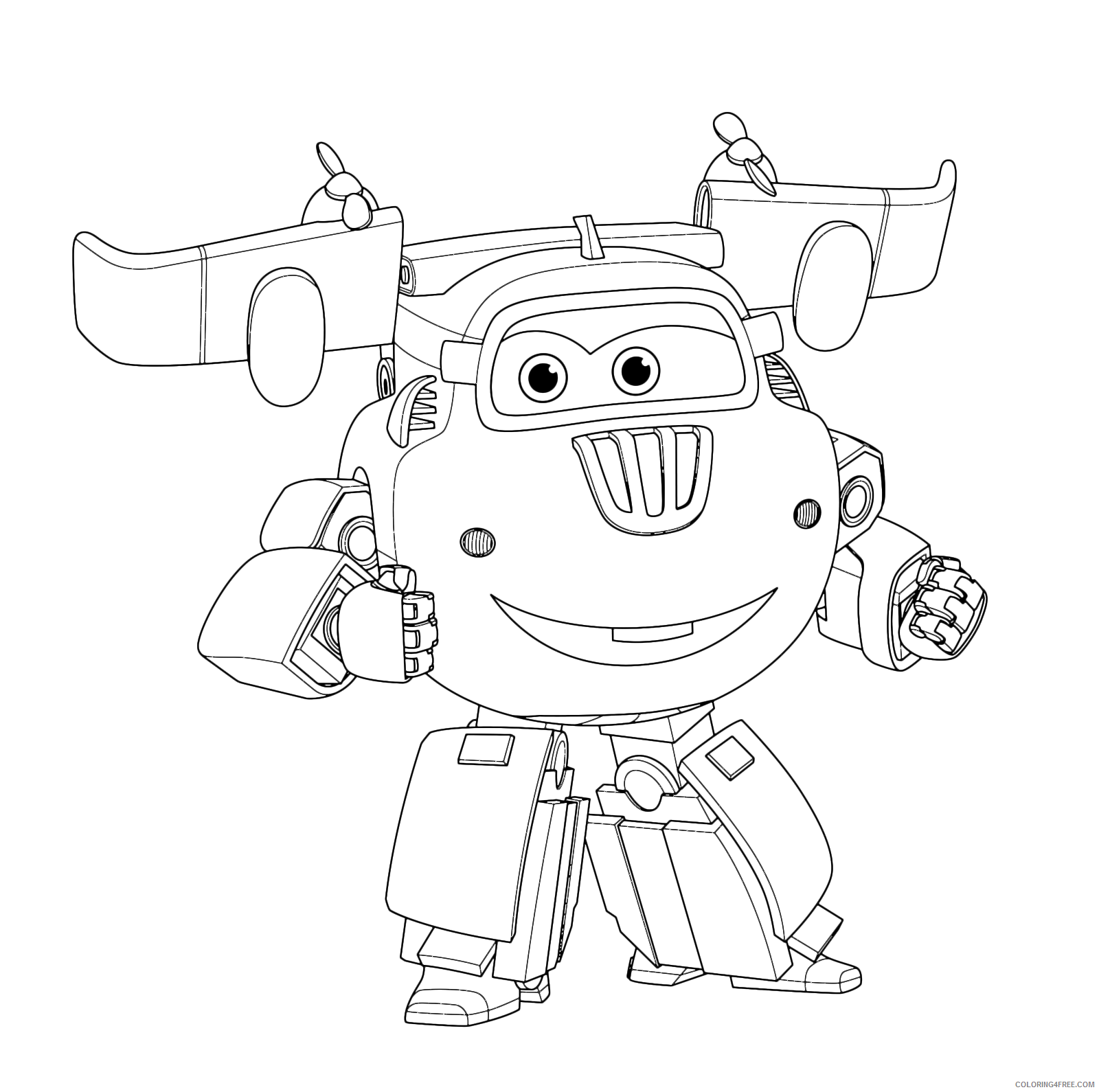 Super Wings Coloring Pages TV Film Print Super Wings Printable 2020 08351 Coloring4free