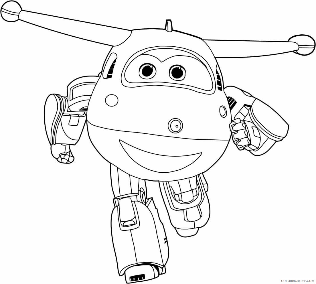 Super Wings Coloring Pages TV Film Printable Super Wings Printable 2020 08347 Coloring4free