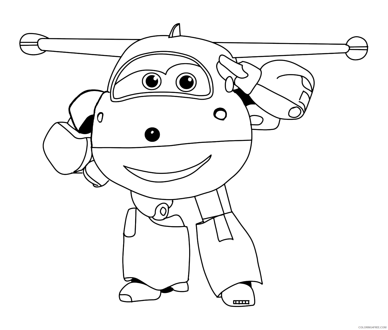 Super Wings Coloring Pages TV Film Printable Super Wings Printable 2020 08349 Coloring4free