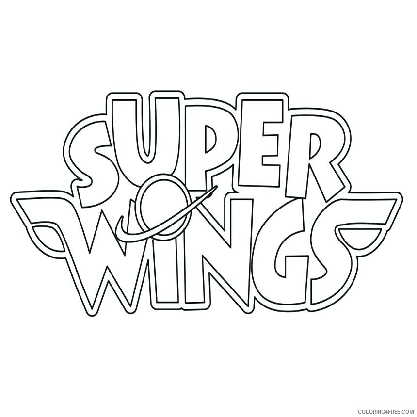 Super Wings Coloring Pages TV Film Super Wings Logo Printable 2020 08356 Coloring4free