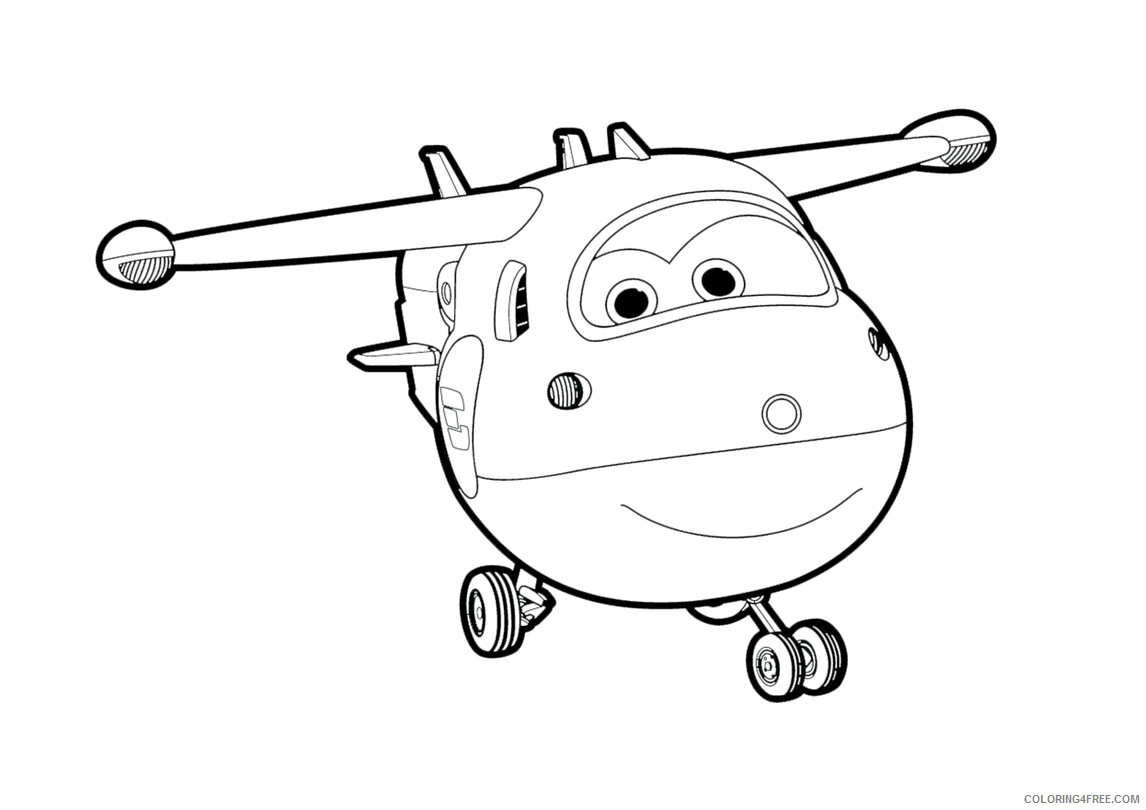 Super Wings Coloring Pages TV Film Super Wings Printable 2020 08355 Coloring4free