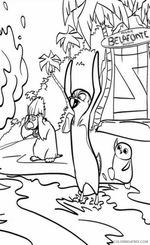 Surfs Up Coloring Pages TV Film surfs up 04 Printable 2020 08360 Coloring4free