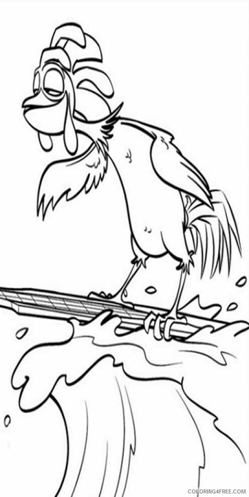 Surfs Up Coloring Pages TV Film surfs up 05 Printable 2020 08361 Coloring4free
