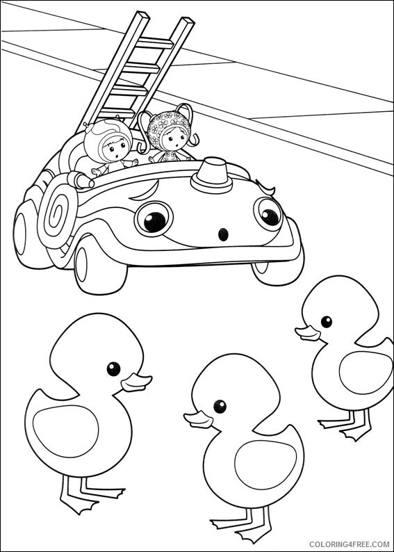 Team Umizoomi Coloring Pages TV Film Cute Team Umizoomi Printable 2020 08428 Coloring4free