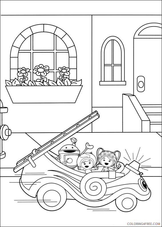 Team Umizoomi Coloring Pages TV Film Fun Team Umizoomi Printable 2020 08430 Coloring4free