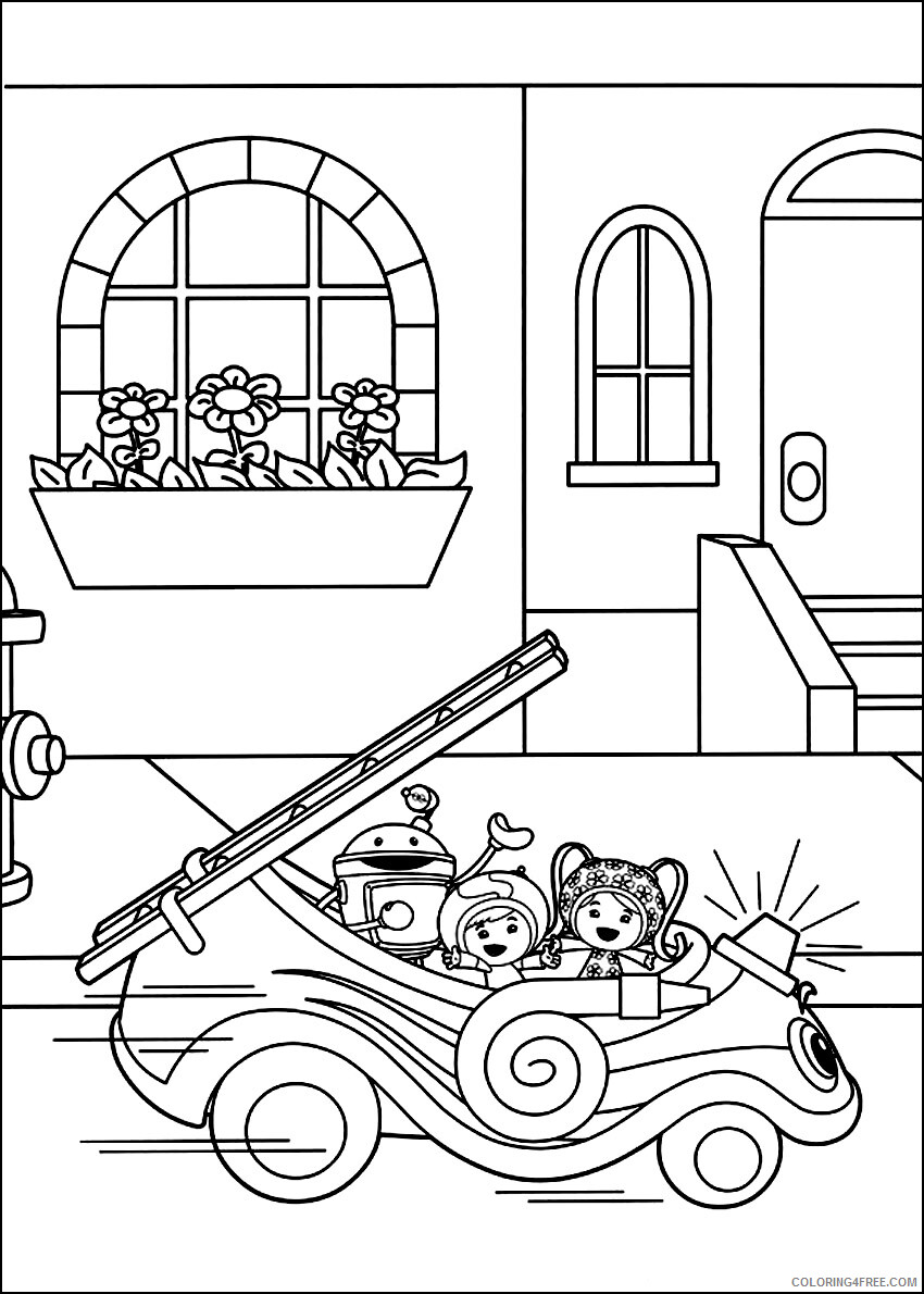 Team Umizoomi Coloring Pages TV Film Printable Team Umizoomi Printable 2020 08435 Coloring4free