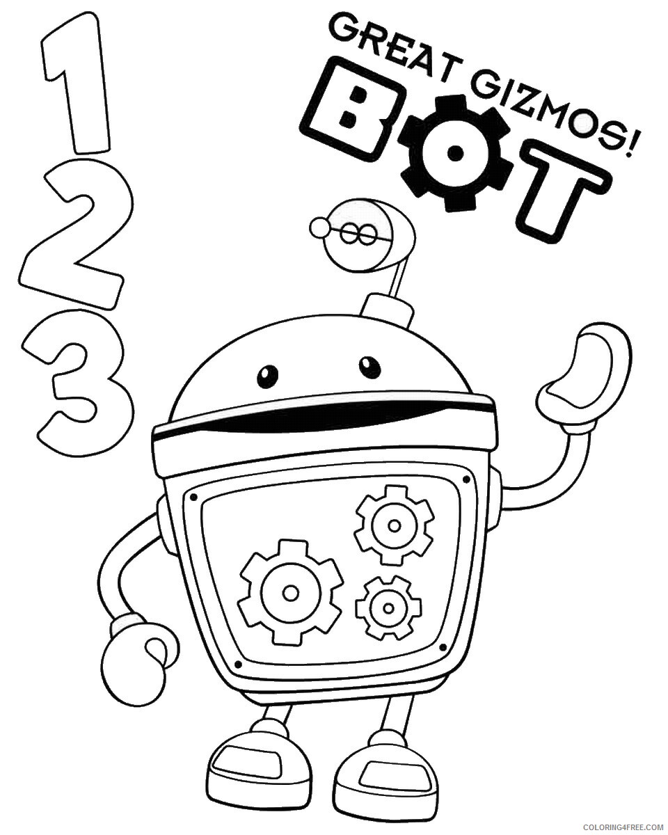 Team Umizoomi Coloring Pages TV Film Team Umizoomi 02 Printable 2020 08439 Coloring4free