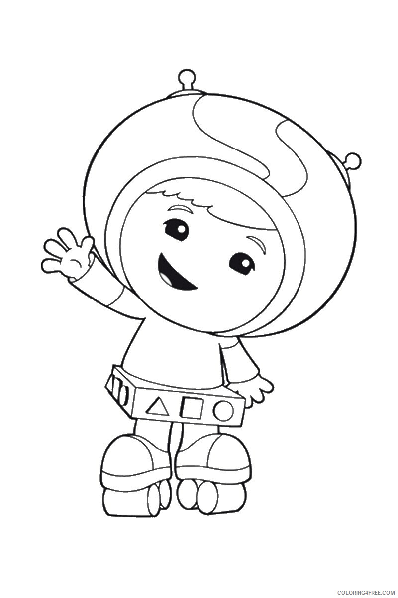 Team Umizoomi Coloring Pages TV Film Team Umizoomi 04 Printable 2020 08441 Coloring4free
