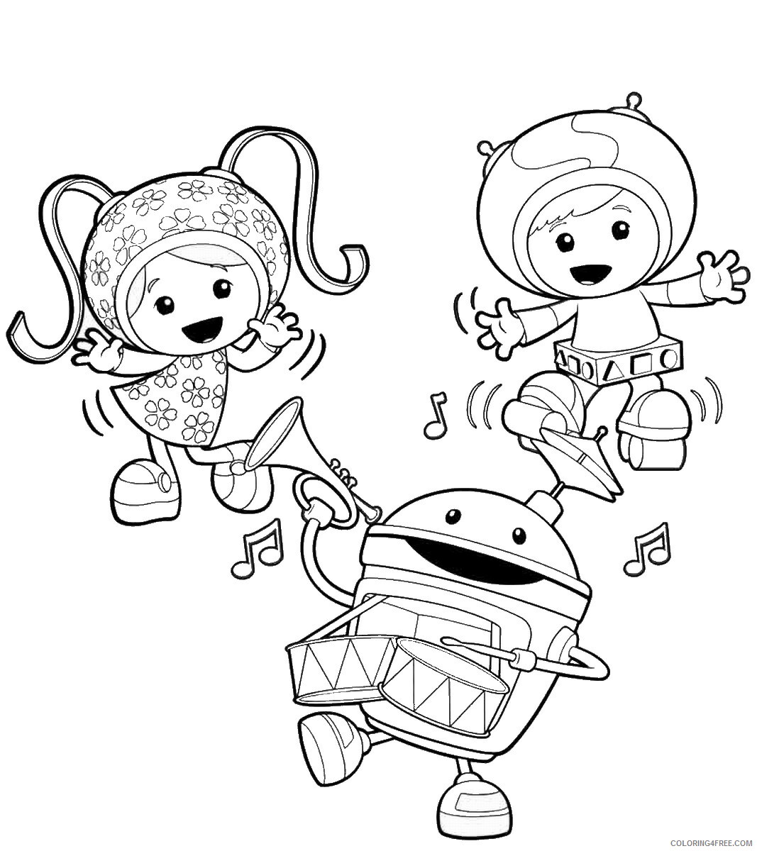 Team Umizoomi Coloring Pages TV Film Team Umizoomi 06 Printable 2020 08443 Coloring4free