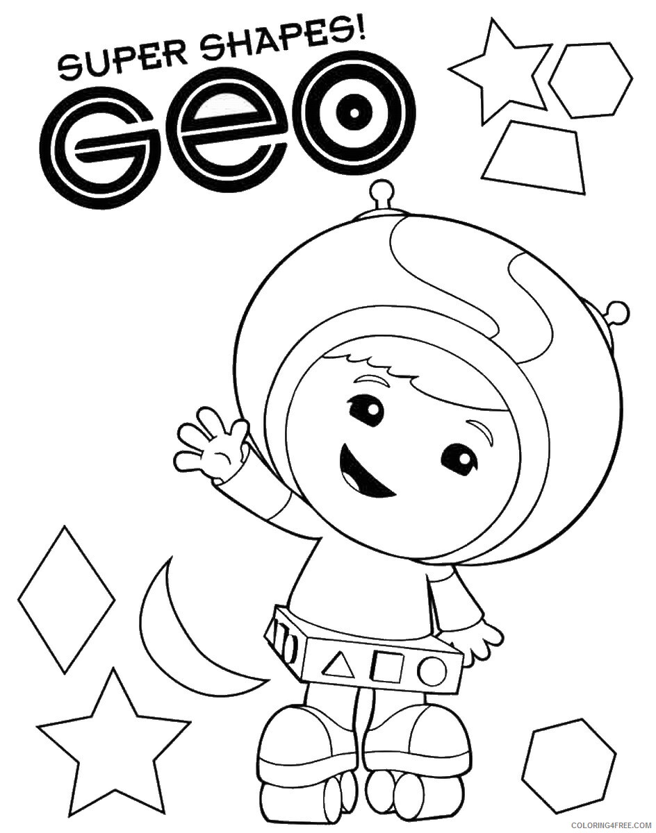 Team Umizoomi Coloring Pages TV Film Team Umizoomi 10 Printable 2020 08446 Coloring4free