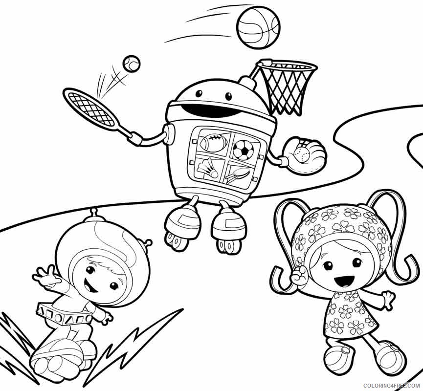 Team Umizoomi Coloring Pages TV Film Team Umizoomi 2 Printable 2020 08451 Coloring4free