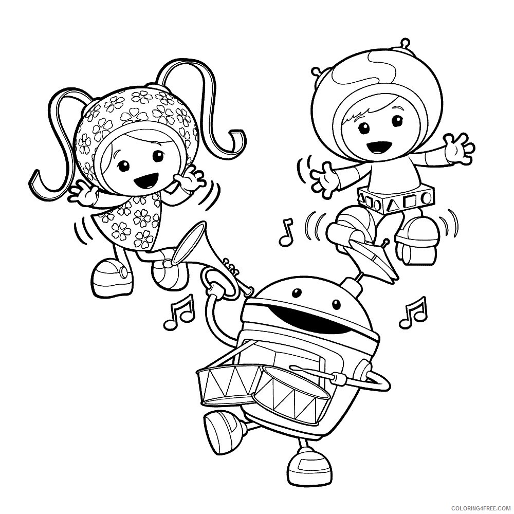 Team Umizoomi Coloring Pages TV Film Team Umizoomi 2 Printable 2020 08463 Coloring4free