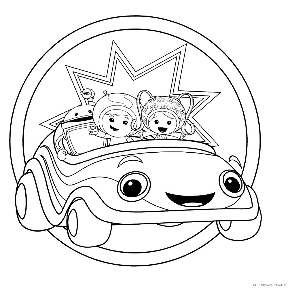 Team Umizoomi Coloring Pages TV Film Team Umizoomi Free Printable 2020 08455 Coloring4free