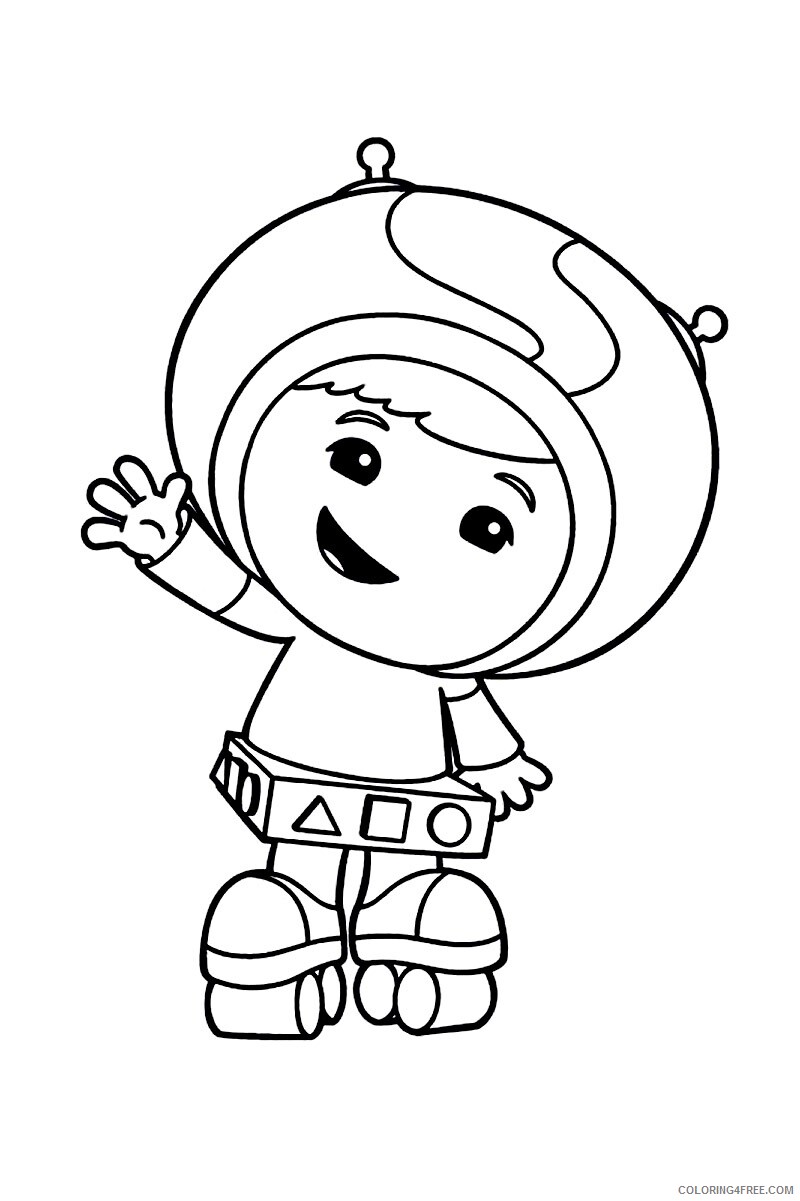 Team Umizoomi Coloring Pages TV Film Team Umizoomi Pictures Printable 2020 08456 Coloring4free