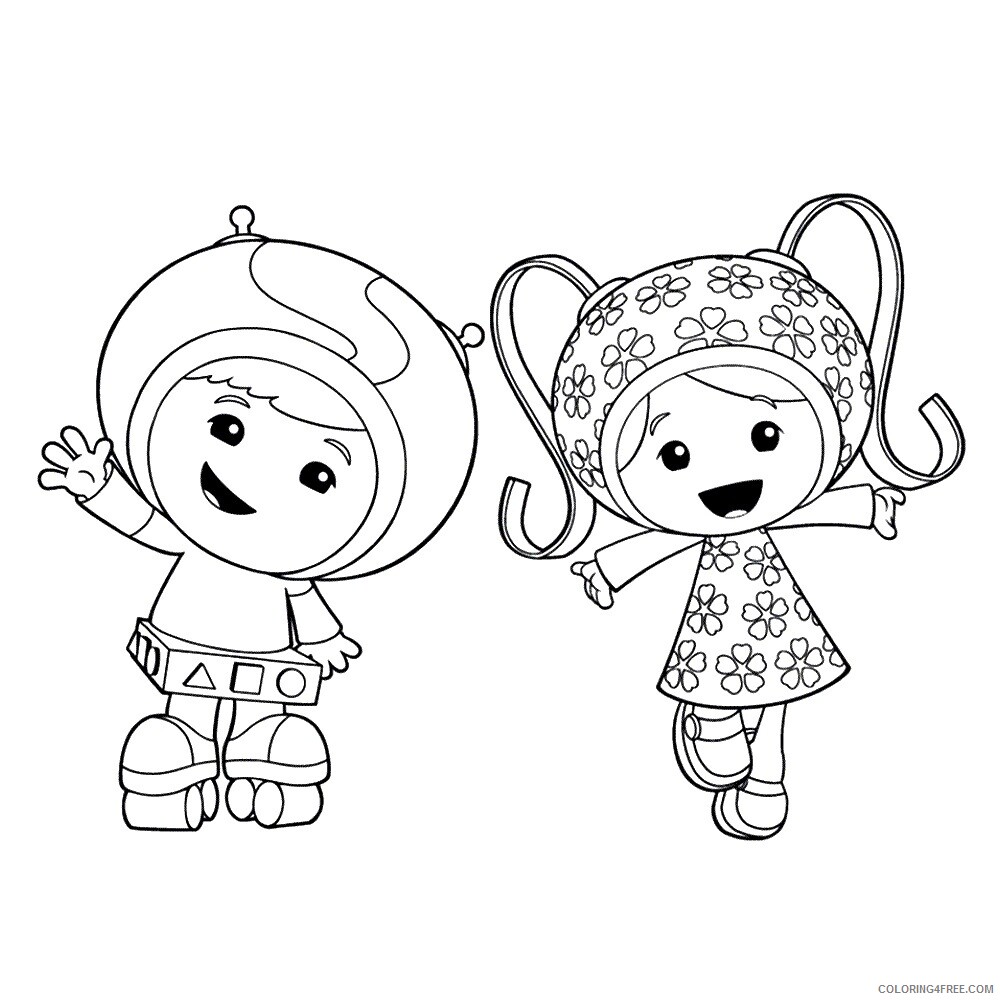 Team Umizoomi Coloring Pages TV Film Team Umizoomi Printable 2020 08457 Coloring4free