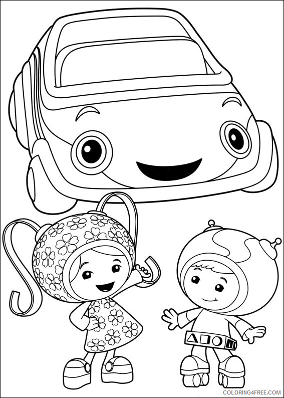 Team Umizoomi Coloring Pages TV Film Team Umizoomi Printable 2020 08462 Coloring4free