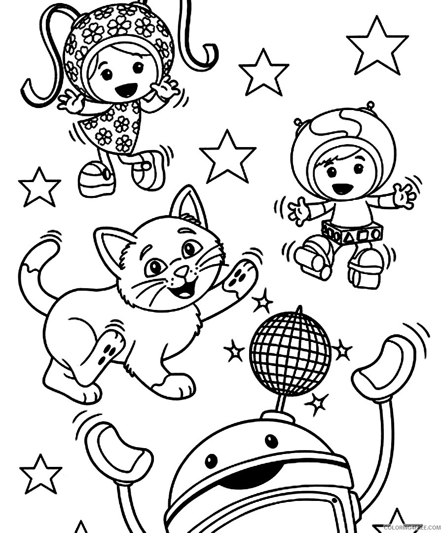 Team Umizoomi Coloring Pages TV Film Team Umizoomi for Kids Printable 2020 08454 Coloring4free