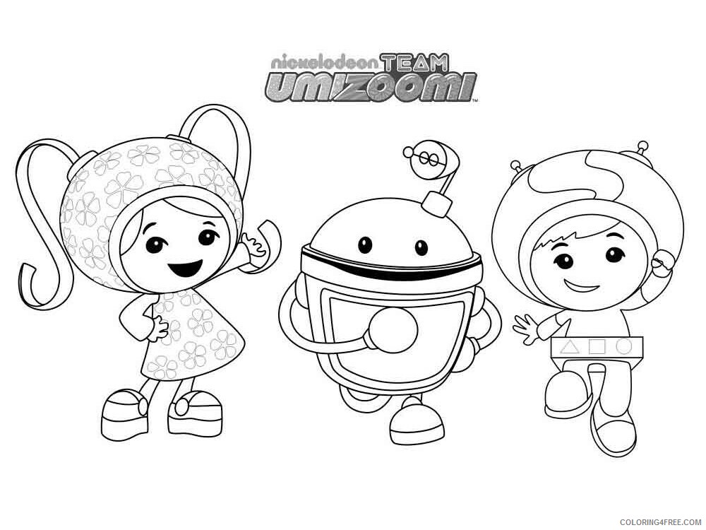 Team Umizoomi Coloring Pages TV Film umizoomi 1 Printable 2020 08466 Coloring4free