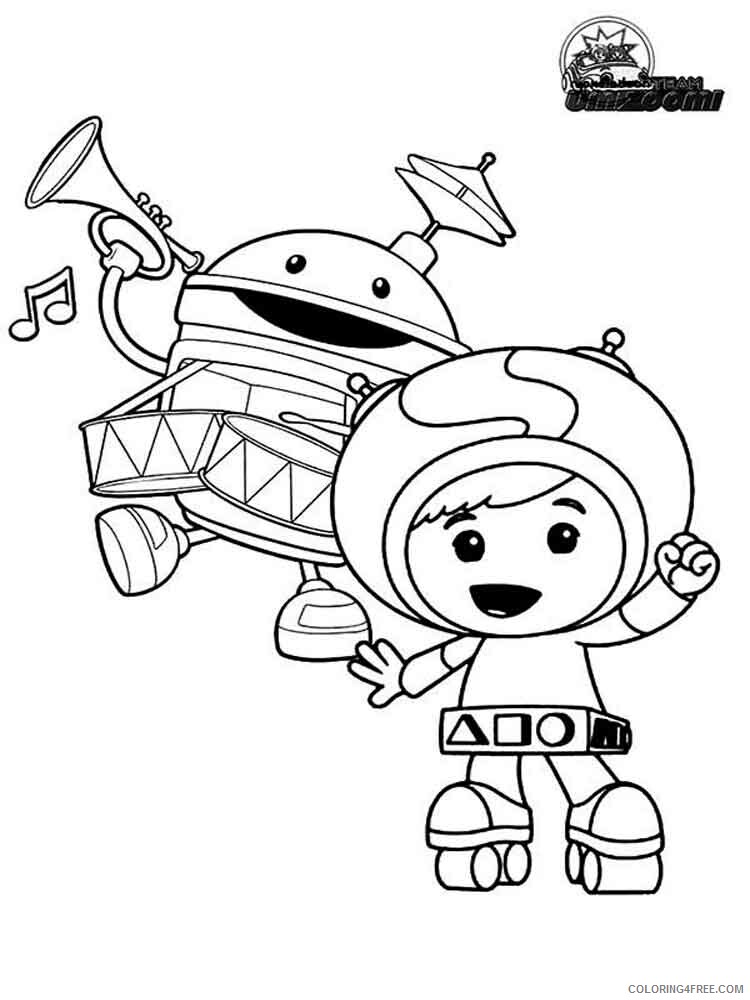 Team Umizoomi Coloring Pages TV Film umizoomi 4 Printable 2020 08476 Coloring4free