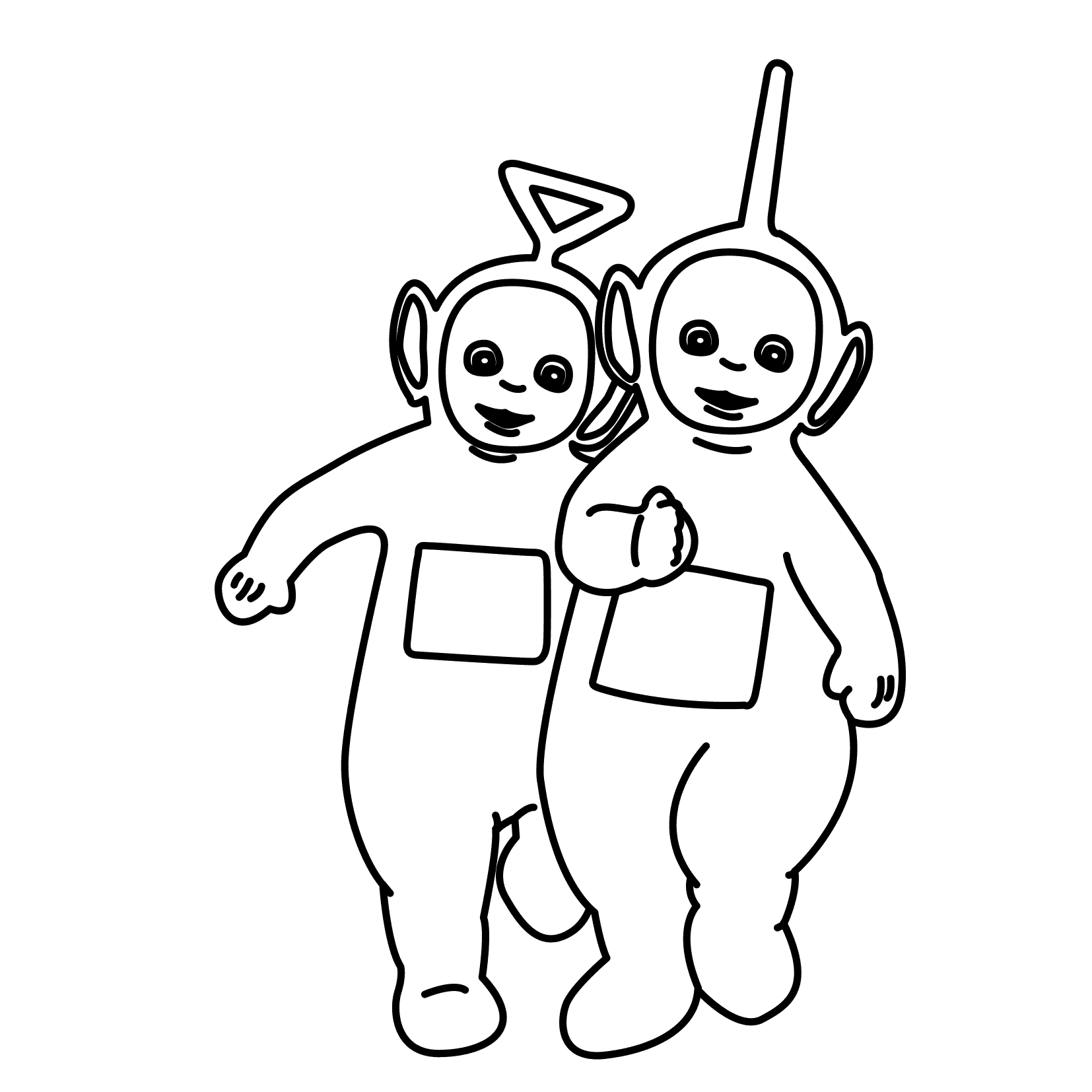 Teletubbies Coloring Pages TV Film Free of Teletubbies Printable 2020 08483 Coloring4free