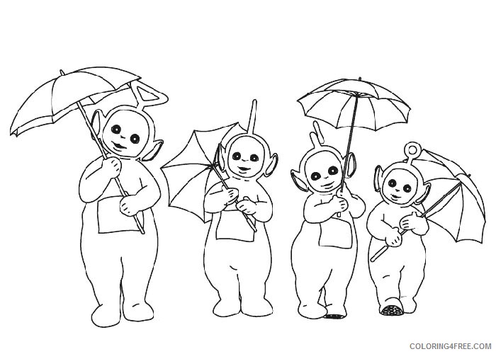 Teletubbies Coloring Pages TV Film Teletubbies for kids Printable 2020 08501 Coloring4free