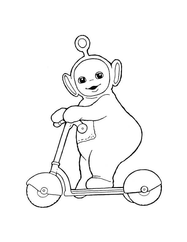 Teletubbies Coloring Pages TV Film teletubbies 3 Printable 2020 08494 Coloring4free