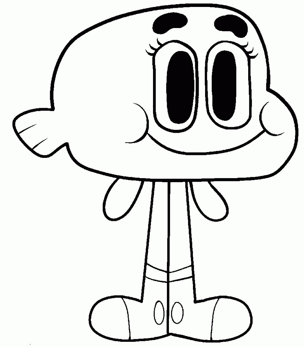 The Amazing World of Gumball Coloring Pages TV Film Printable 2020 08530 Coloring4free