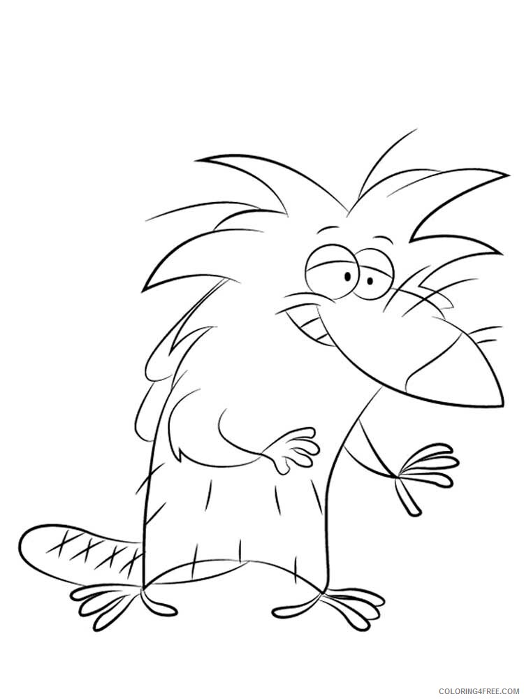 The Angry Beavers Coloring Pages TV Film The Angry Beavers 7 Printable 2020 08556 Coloring4free