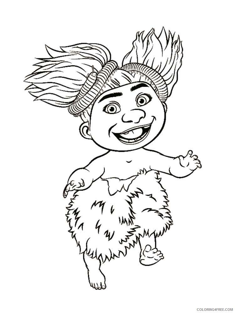 The Croods Coloring Pages TV Film The Croods 7 Printable 2020 08618 Coloring4free
