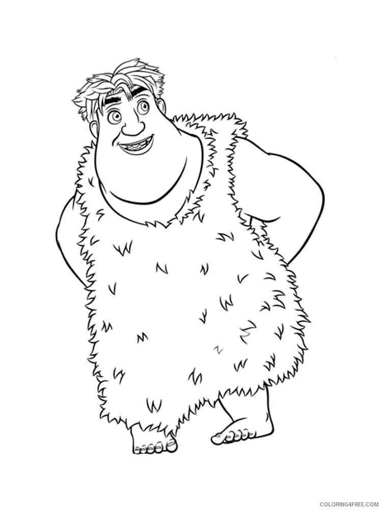 The Croods Coloring Pages TV Film The Croods 8 Printable 2020 08619 Coloring4free