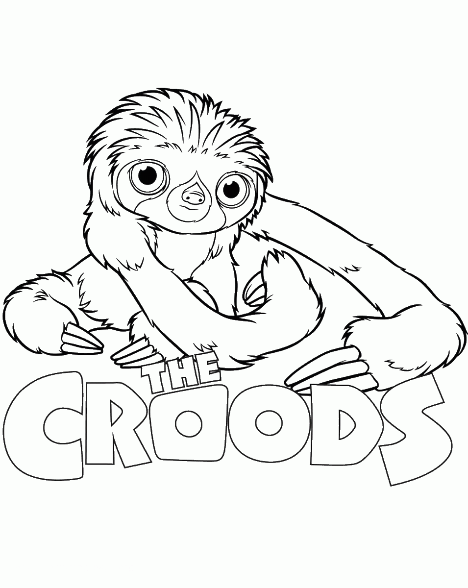 The Croods Coloring Pages TV Film croods_cl_11 Printable 2020 08576 Coloring4free