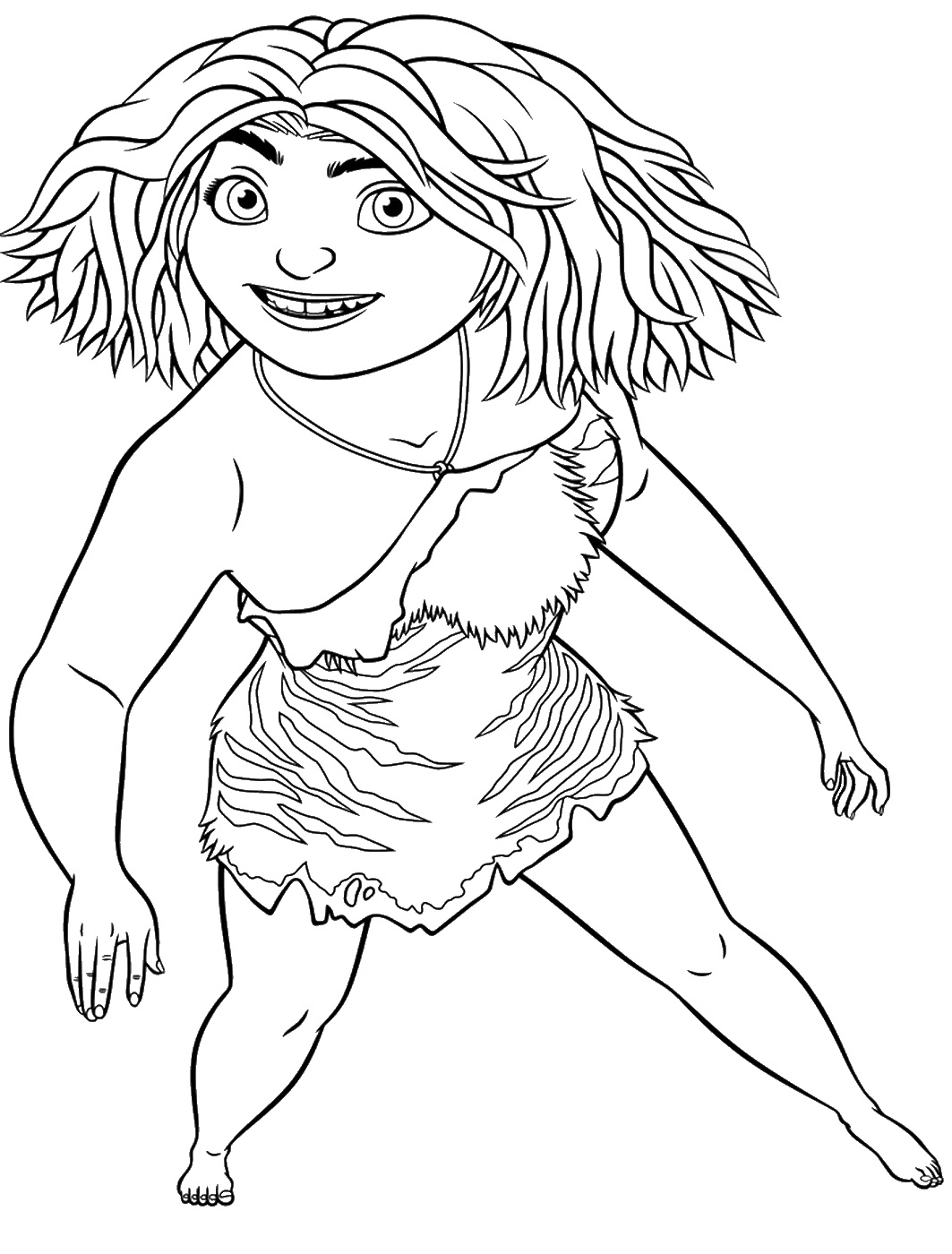 The Croods Coloring Pages TV Film croods_cl_13 Printable 2020 08580 Coloring4free