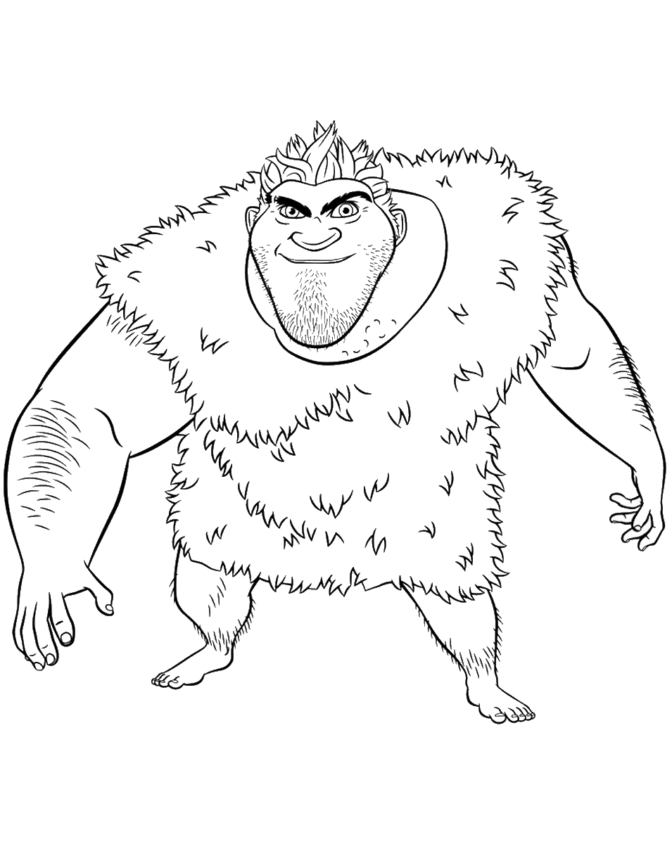 The Croods Coloring Pages TV Film croods_cl_16 Printable 2020 08586 Coloring4free