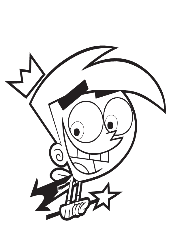 The Fairly OddParents Coloring Pages TV Film Cartoon Printable 2020 08681 Coloring4free